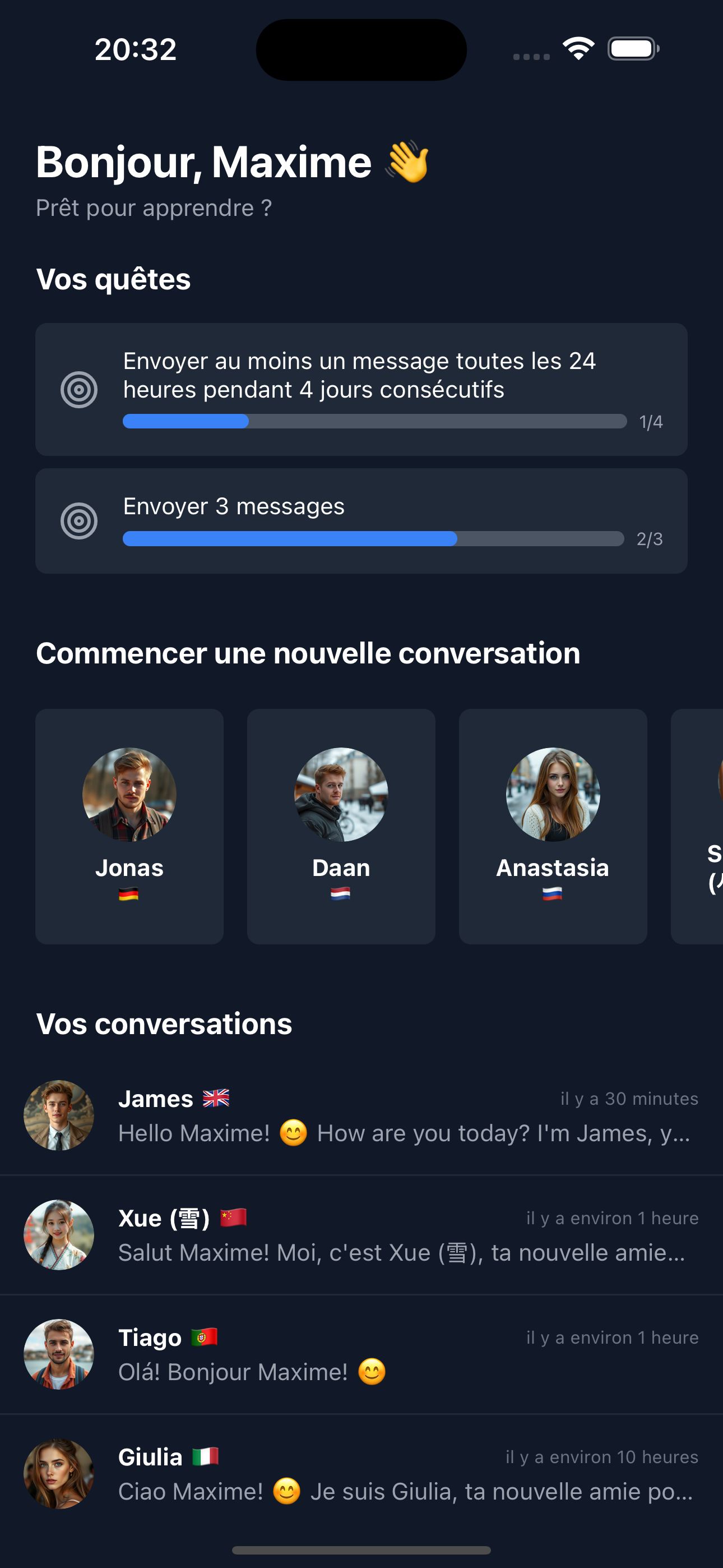 Image du projet App Mobile "Friendly-lingo"
